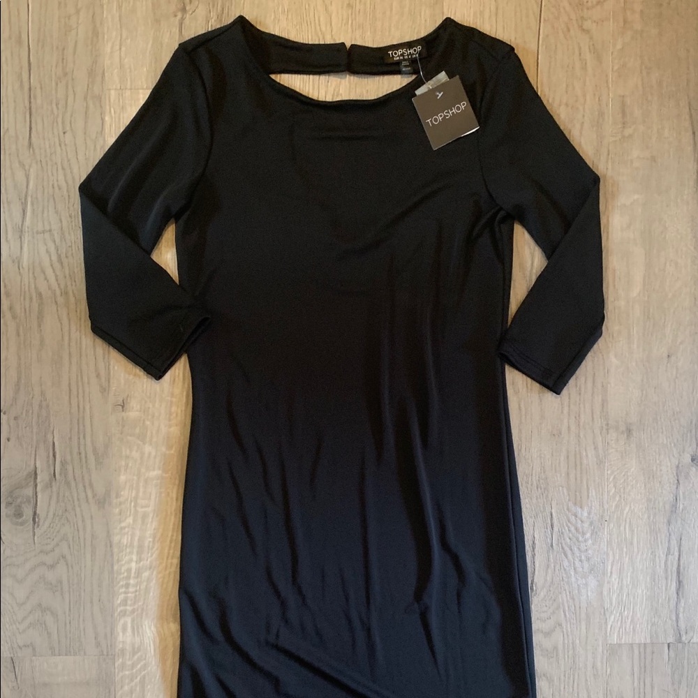 Top Shop quarter length shift dress, size 4